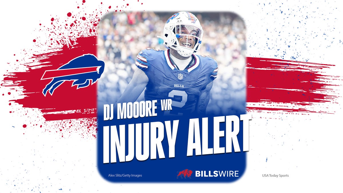 Buffalo Bills vs. Lions: Injury update for WR DJ Moore