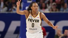Fever’s Kelsey Mitchell breaks A’ja Wilson’s WNBA single-season points record