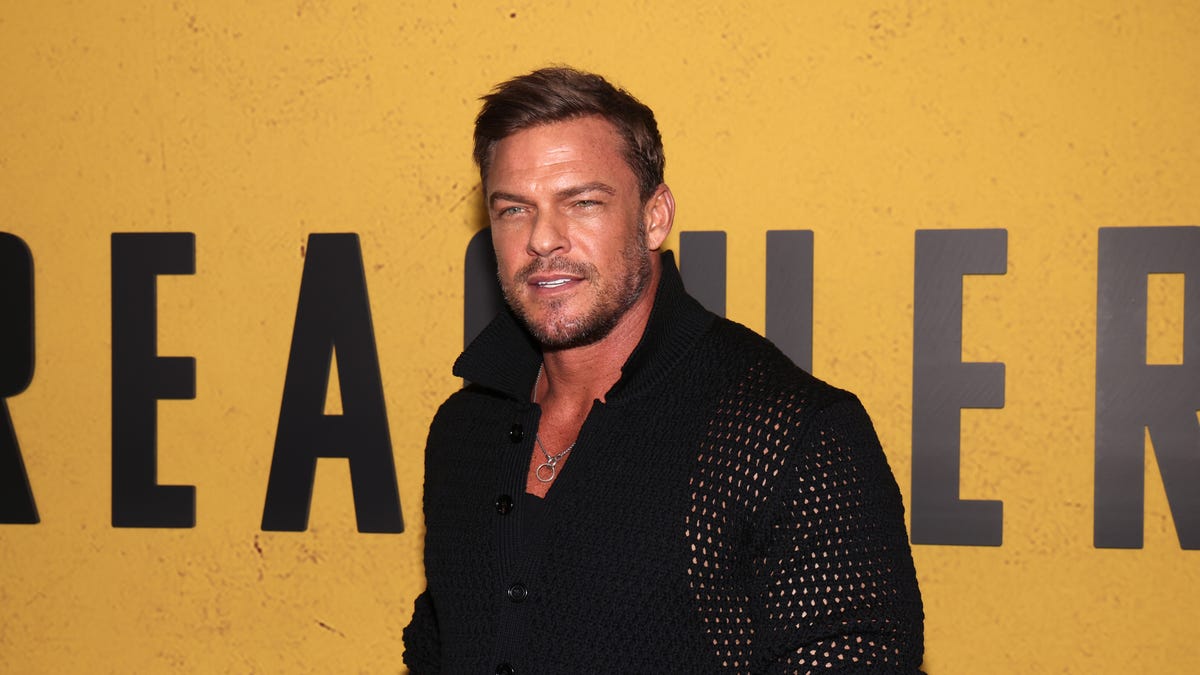 Alan Ritchson says 'Reacher' plot halted after 'someone got re-elected'