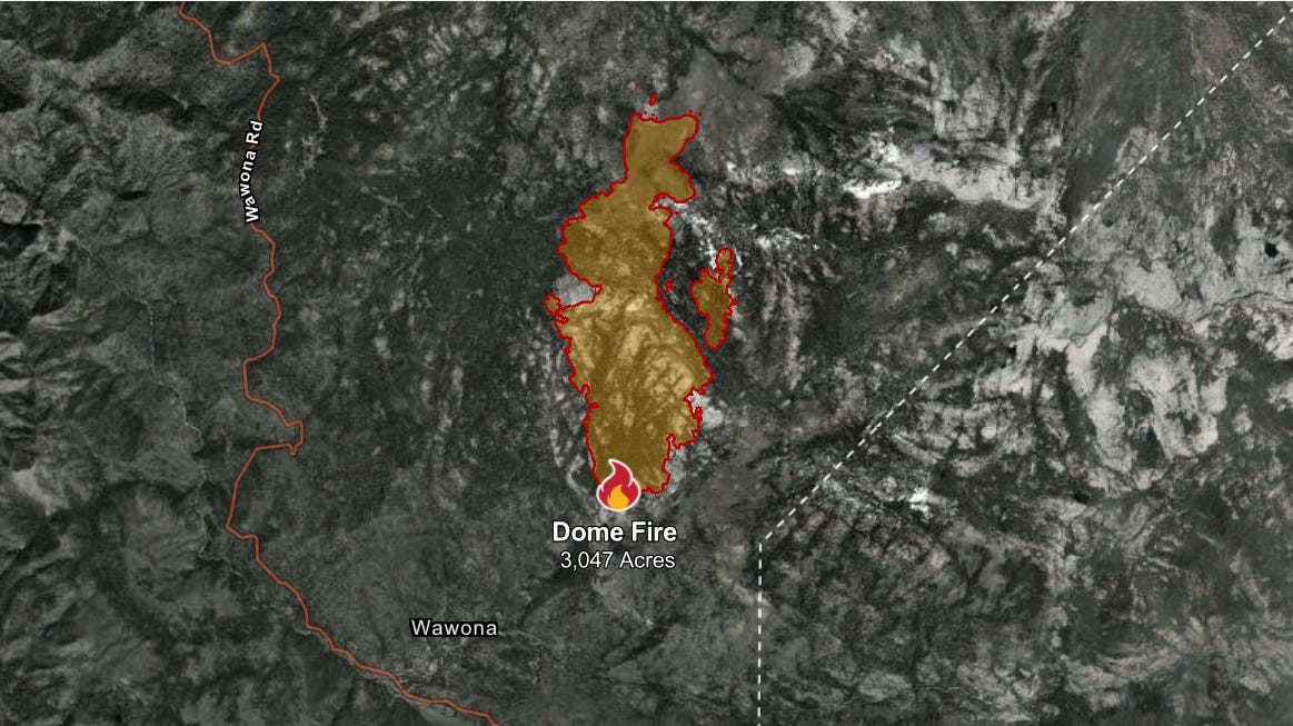 2 killed in Yosemite wildfire helicopter crash during 'water bucket drops'