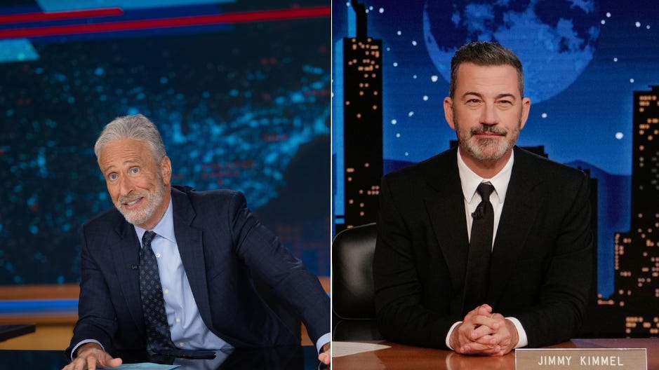 Jon Stewart slams Trump media ban – 'Have you tried presidenting better?'