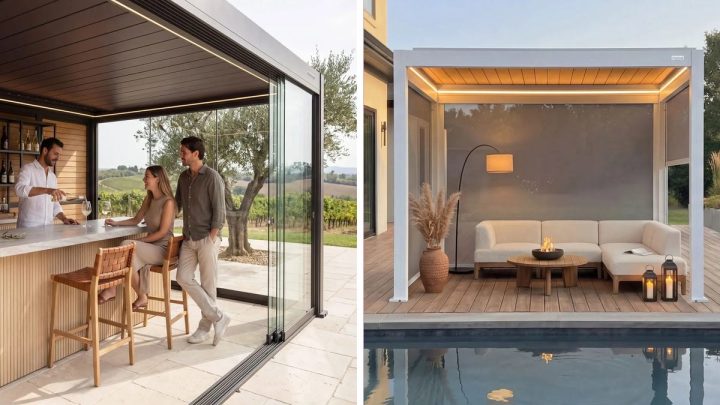 This smart pergola is $2,621 off and comes with a free heater