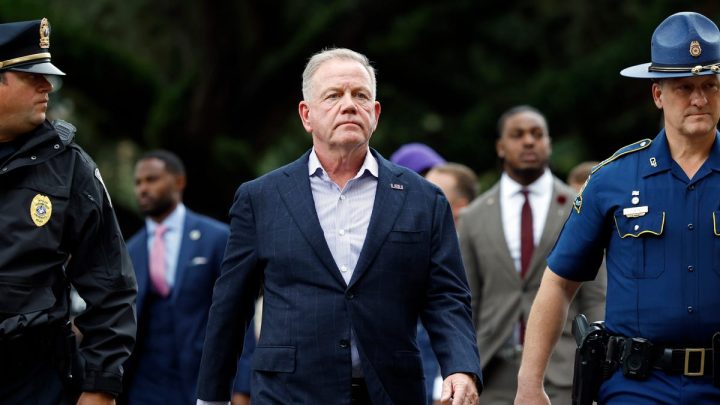 Brian Kelly ‘uncomfortable’ being linked to coaching jobs, but ‘can do the Jersey accent’