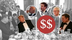 How many billionaires attended Trump’s dinner with Xi?