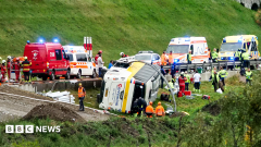 Coach crash kills several people in Swiss Alps
