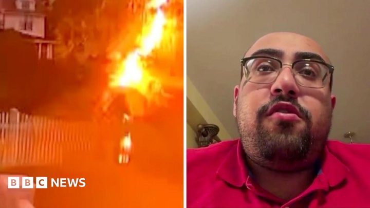 Watch: US man struck by lightning describes 'horrific' experience