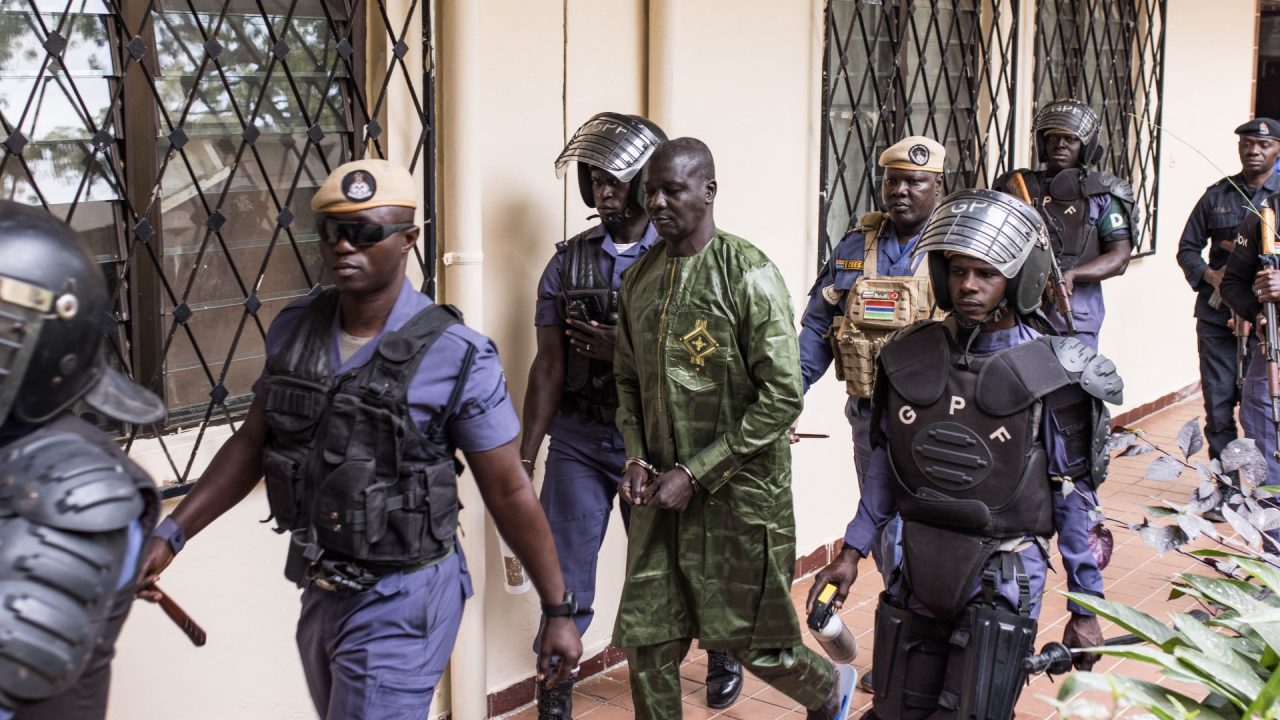 Former ‘death squad’ leader appears in military trial in The Gambia