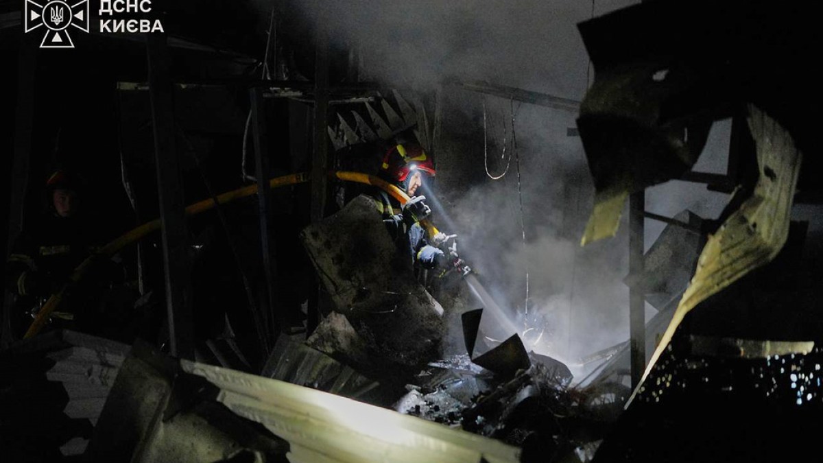 Russian drone and missile barrage kills at least 12 in Ukraine’s Kyiv