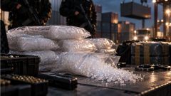 Pakistan and US Seize 463kg Crystal Meth Worth Rs. 5.8 Billion