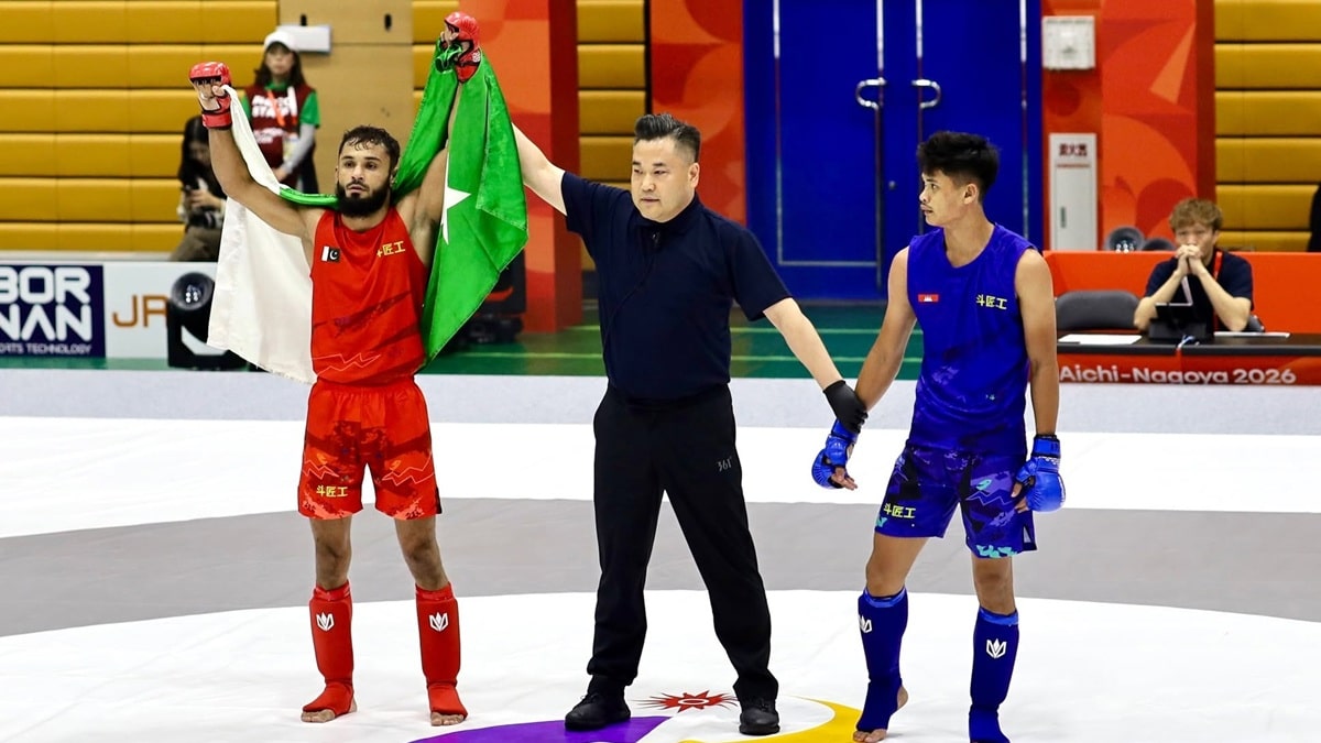 Pakistan Wins Historic MMA Medal at Asian Games