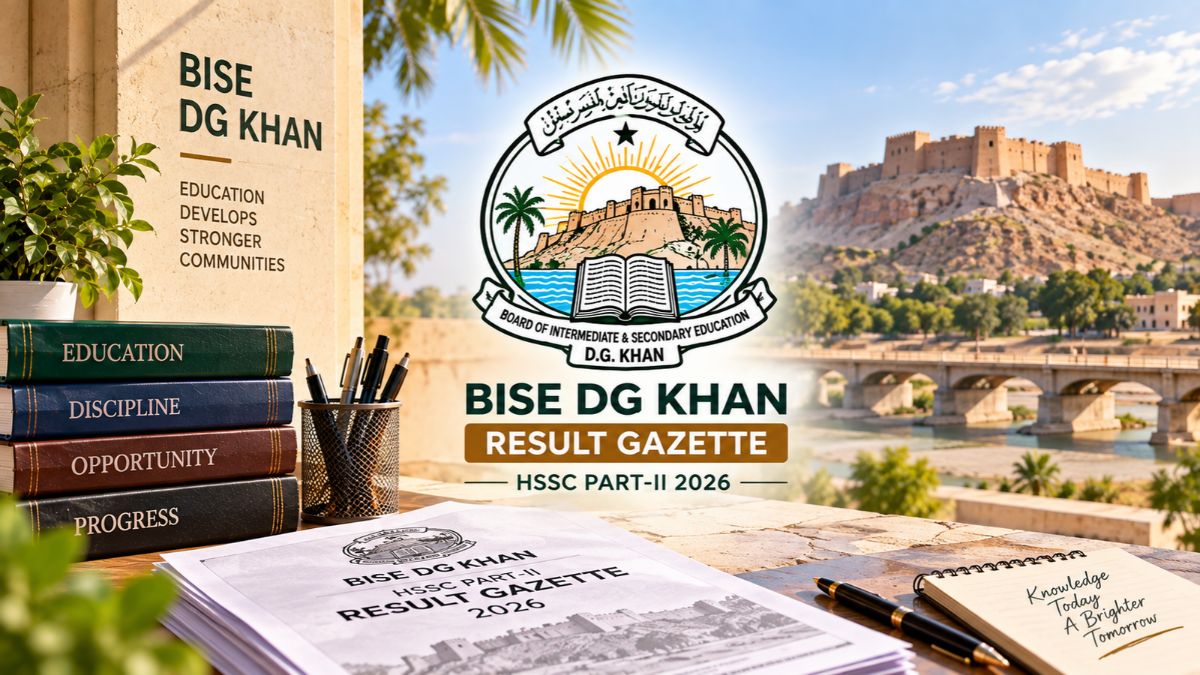 BISE DG Khan 12th Class Result Gazette Released