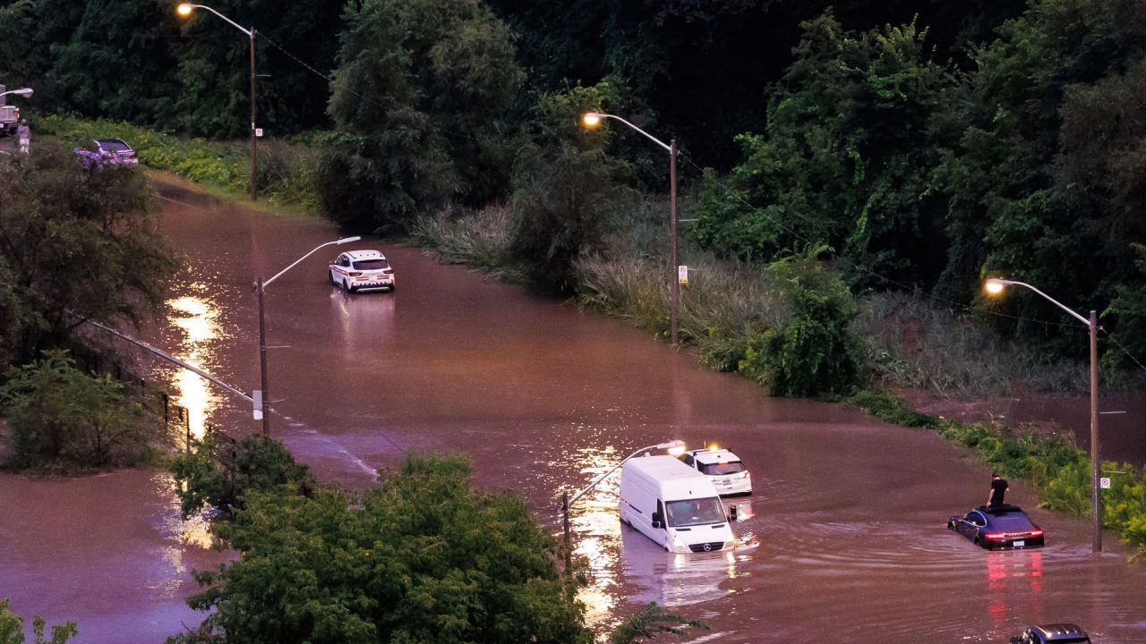 Powerful storm hits Canada’s Toronto, cutting power to tens of thousands