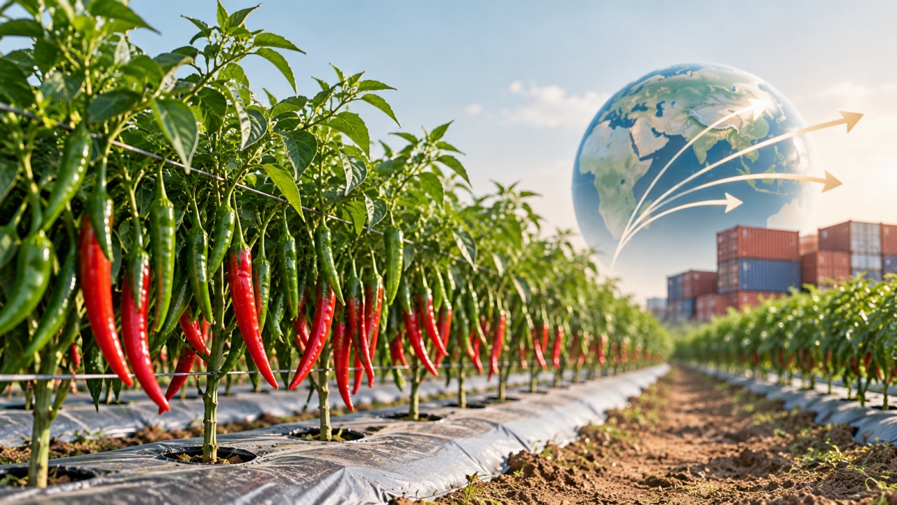 Chilli Farmers Set to Improve Export Quality