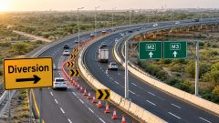 Diversion Announced for Heavy Traffic on M2 and M3 Motorways
