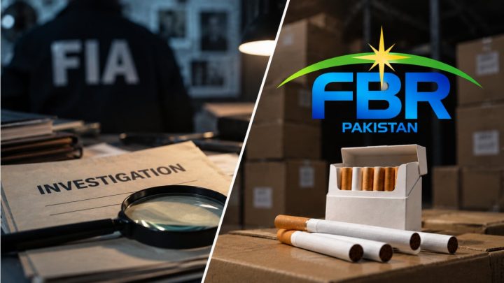 FIA Books 5 FBR Officials Over Rs. 250 Million Worth of Missing Cigarette Cartons