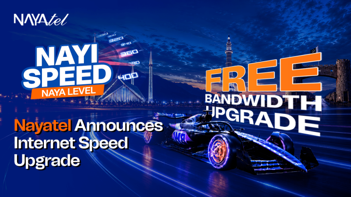 Nayatel Announces Internet Speed Upgrade for Home Customers
