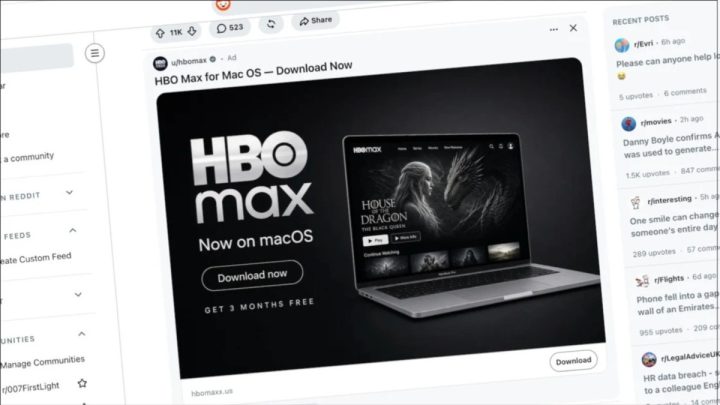 Clicking These Fake HBO Max Ads Can Infect Your Computer
