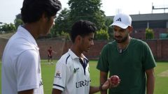 Pakistan Cricket Stars Mentor Young Players at NCA Coaching Clinic