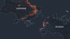 In maps and charts: Russian and Ukrainian attacks on civilian targets