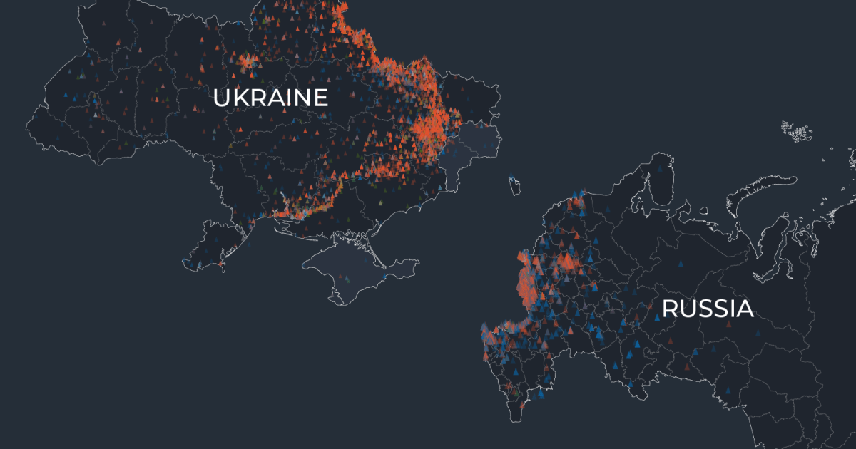 In maps and charts: Russian and Ukrainian attacks on civilian targets