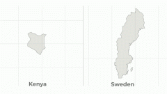 Can you guess the real size of each country on the new world map?
