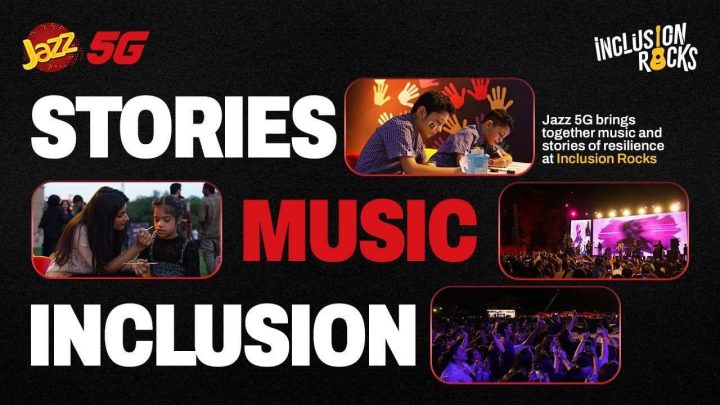 Jazz 5G Supports Inclusion Through Inclusion Rocks, Bringing Music and Stories of Resilience to Pakistan