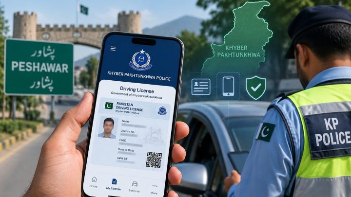 KP Police Introduces Digital Driving Licenses