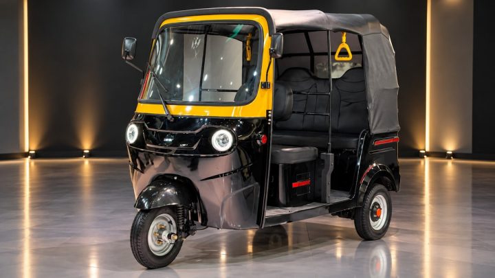 This New Pakistani 200cc Rickshaw Comes With a Reverse Camera and Digital Dashboard