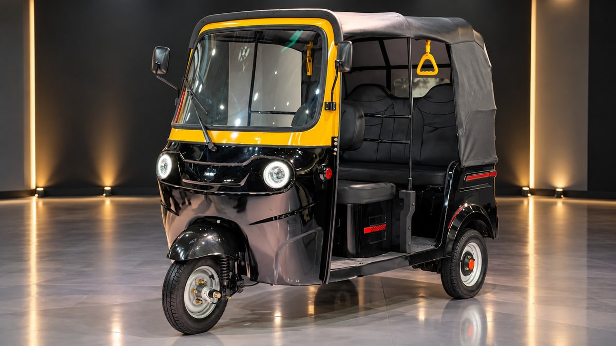 This New Pakistani 200cc Rickshaw Comes With a Reverse Camera and Digital Dashboard