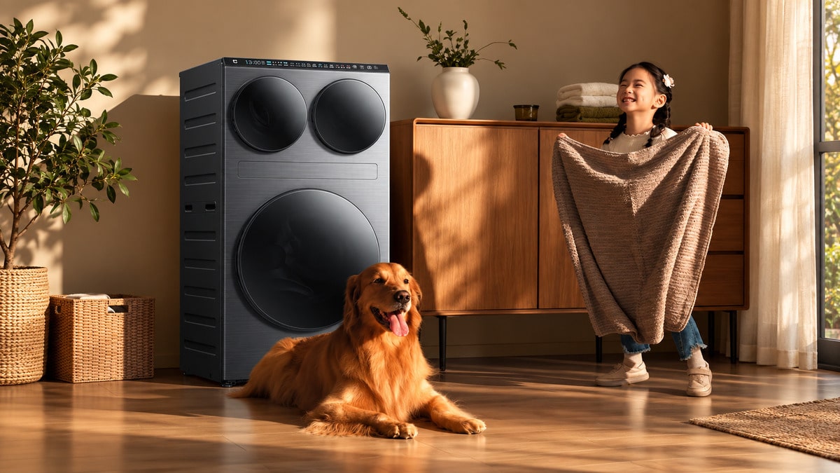 Xiaomi Launches AI-Powered Triple-Drum Washing Machine