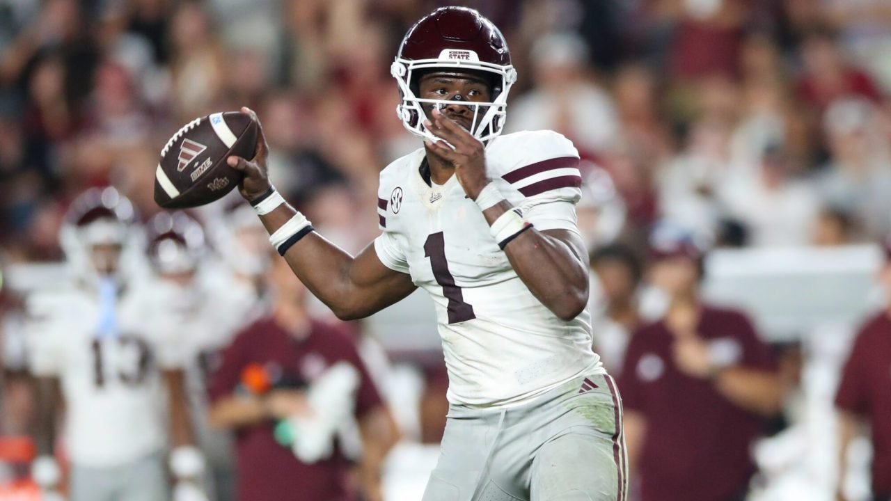 Taylor’s four TDs rally Mississippi St. from 16-0 down to 41-34 win at South Carolina in SEC opener