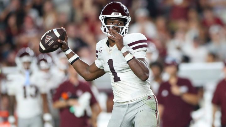 Taylor’s four TDs rally Mississippi St. from 16-0 down to 41-34 win at South Carolina in SEC opener