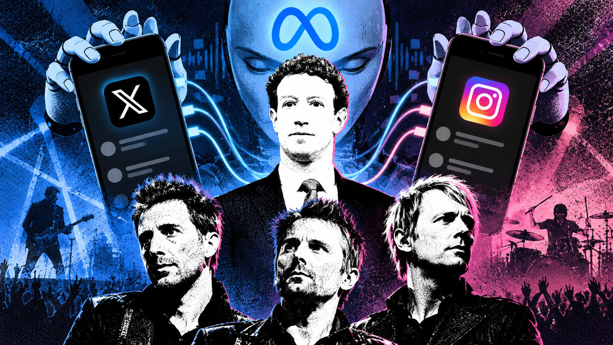 Muse Rock Band Forced to Change Social Media Username for Meta’s Muse AI Agent