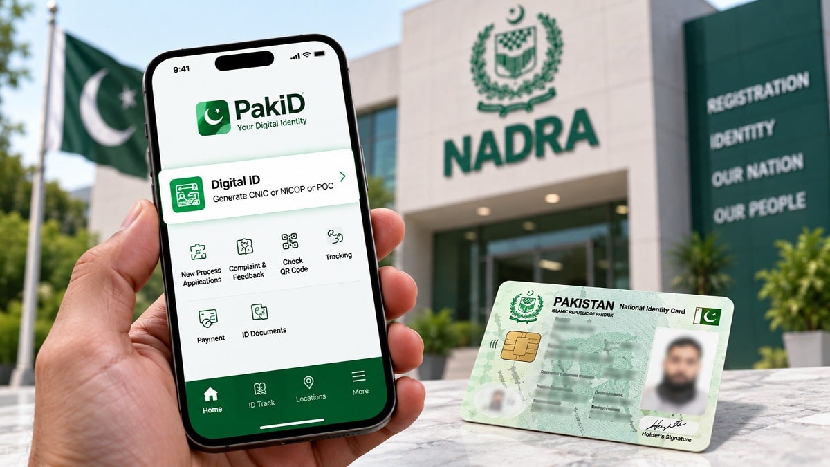 NADRA Makes Getting Digital ID Card Easier