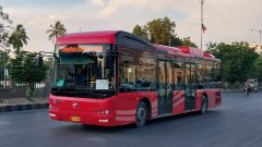 Over 11 Peoples Bus Service Buses Break Down on Major Karachi Route