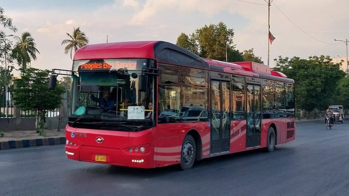 Over 11 Peoples Bus Service Buses Break Down on Major Karachi Route