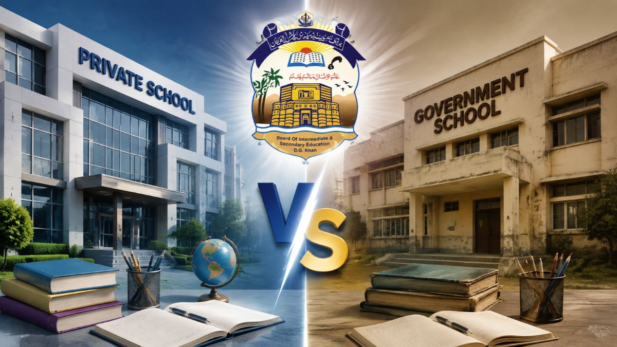 Private or Govt Schools: Who Dominated DG Khan Board’s 9th Class Results?