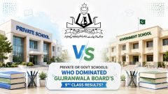 Private or Govt Schools: Who Dominated Gujranwala Board’s 9th Class Results?