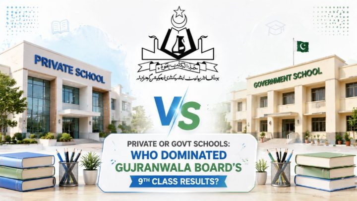 Private or Govt Schools: Who Dominated Gujranwala Board’s 9th Class Results?