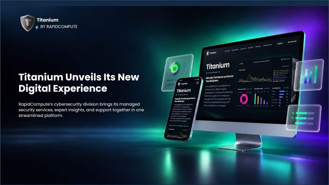 RapidCompute Switches On the Grid: Titanium’s Website Goes Live