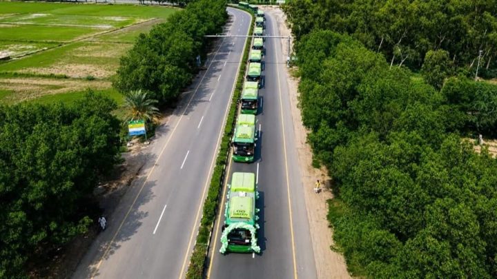 Punjab Expands Electric Bus Service to Tehsil Level