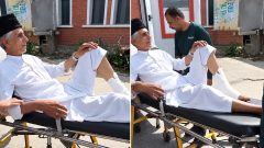 Quaid-e-Azam Lookalike Injured in Road Accident