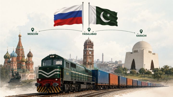 Pakistan Railways Signs Deal to Launch Freight Train to Russia, Central Asia
