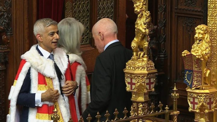 London Mayor Sadiq Khan Becomes Member of House of Lords