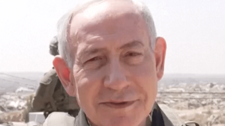 Israeli PM Netanyahu in Gaza, ‘we are not withdrawing’