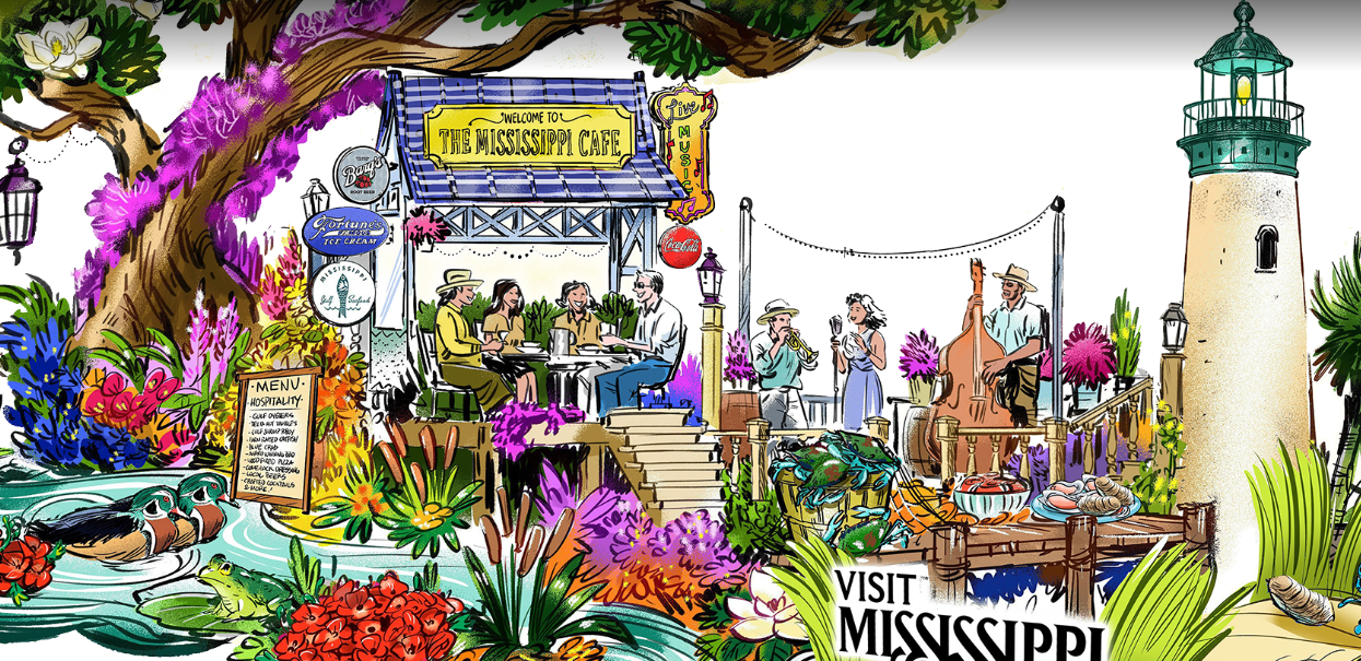 A Mississippi culinary-themed float will parade through Pasadena in the 2027 Rose Parade