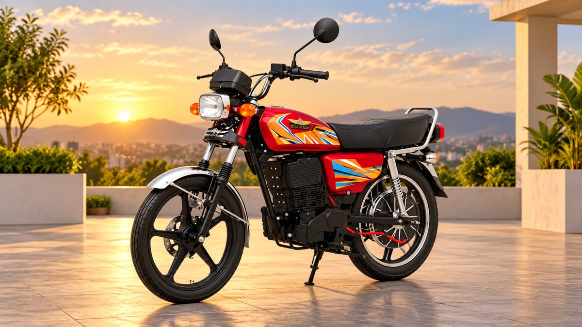 Super Star Launches E-Motorcycle With Honda 125’s Power and Design