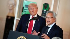 Nvidia CEO Backs Trump Against Calls to Slow AI Development