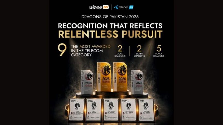 Ufone and Telenor Pakistan Secure Nine Awards at Dragons of Pakistan 2026