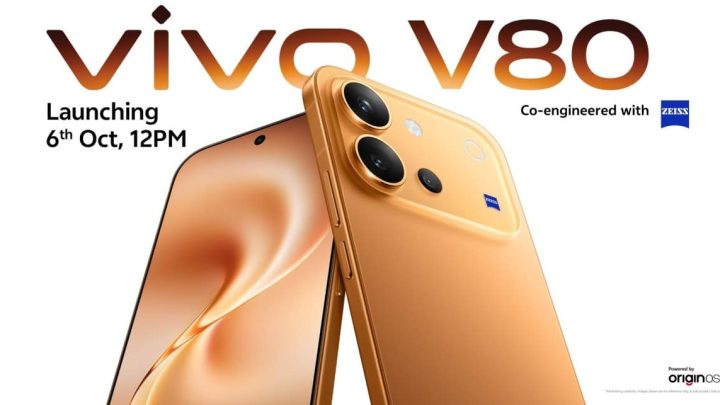Vivo V80 to Bring a Battery Upgrade and ZEISS Cameras